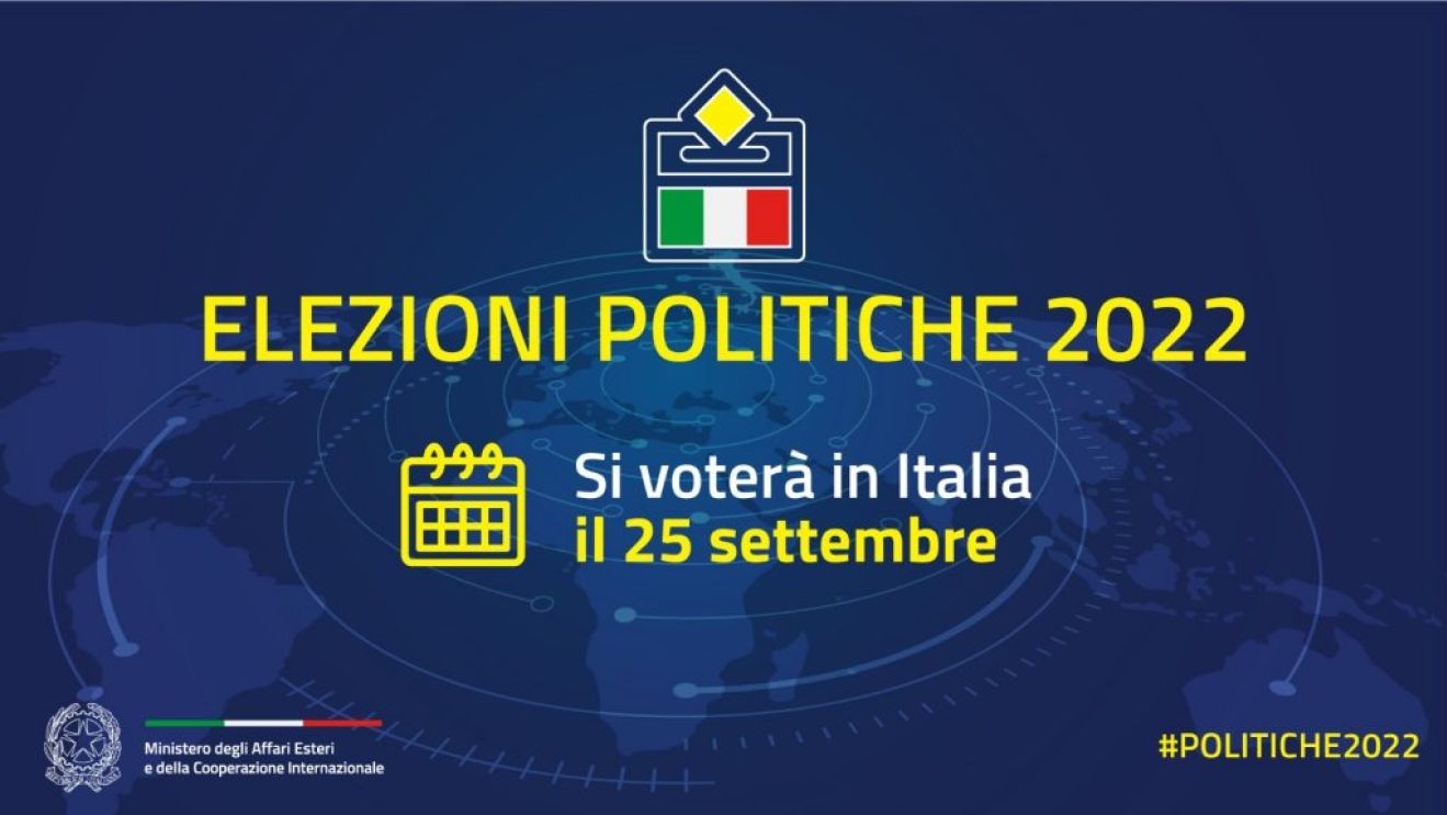 ELEZIONI POLITICHE DEL 25 SETTEMBRE 2022 - TUTTE LE INFORMAZIONI E I ...